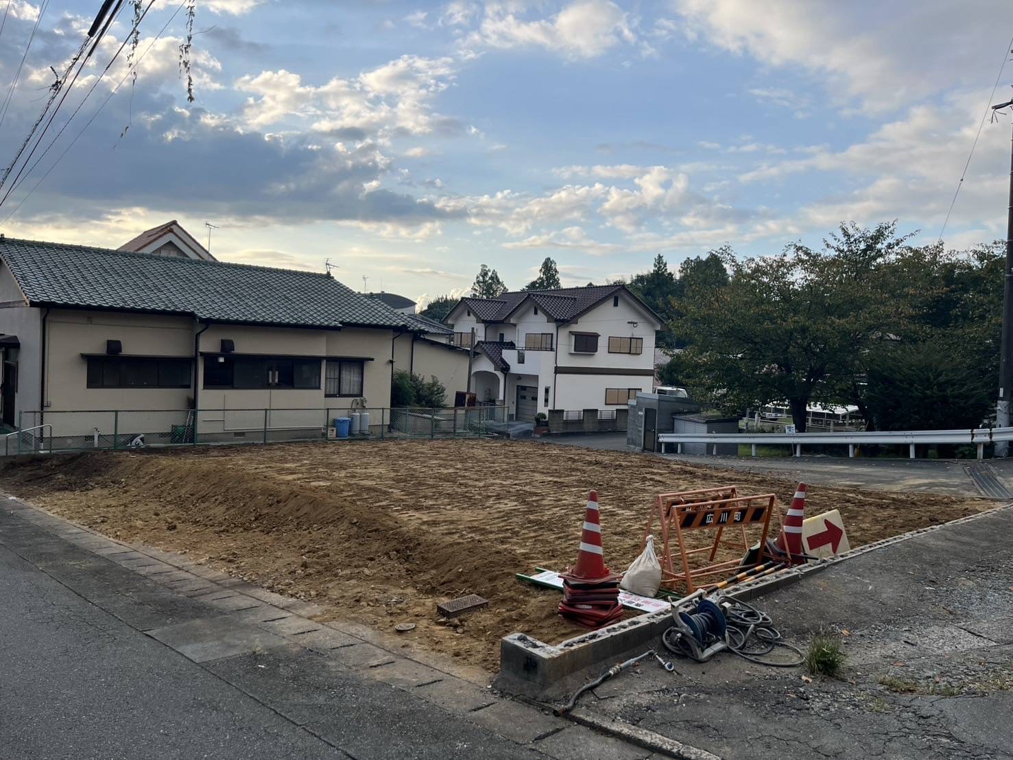 施工後（木造及び鉄骨造住宅解体工事：広川町）