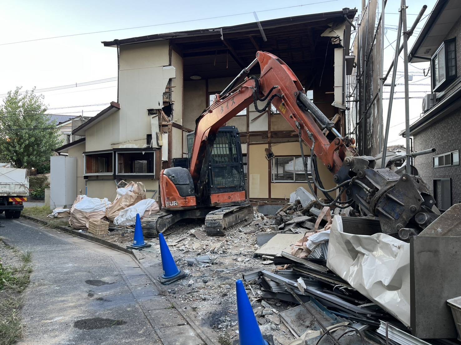 施工前（木造住宅解体工事：福岡市南区）