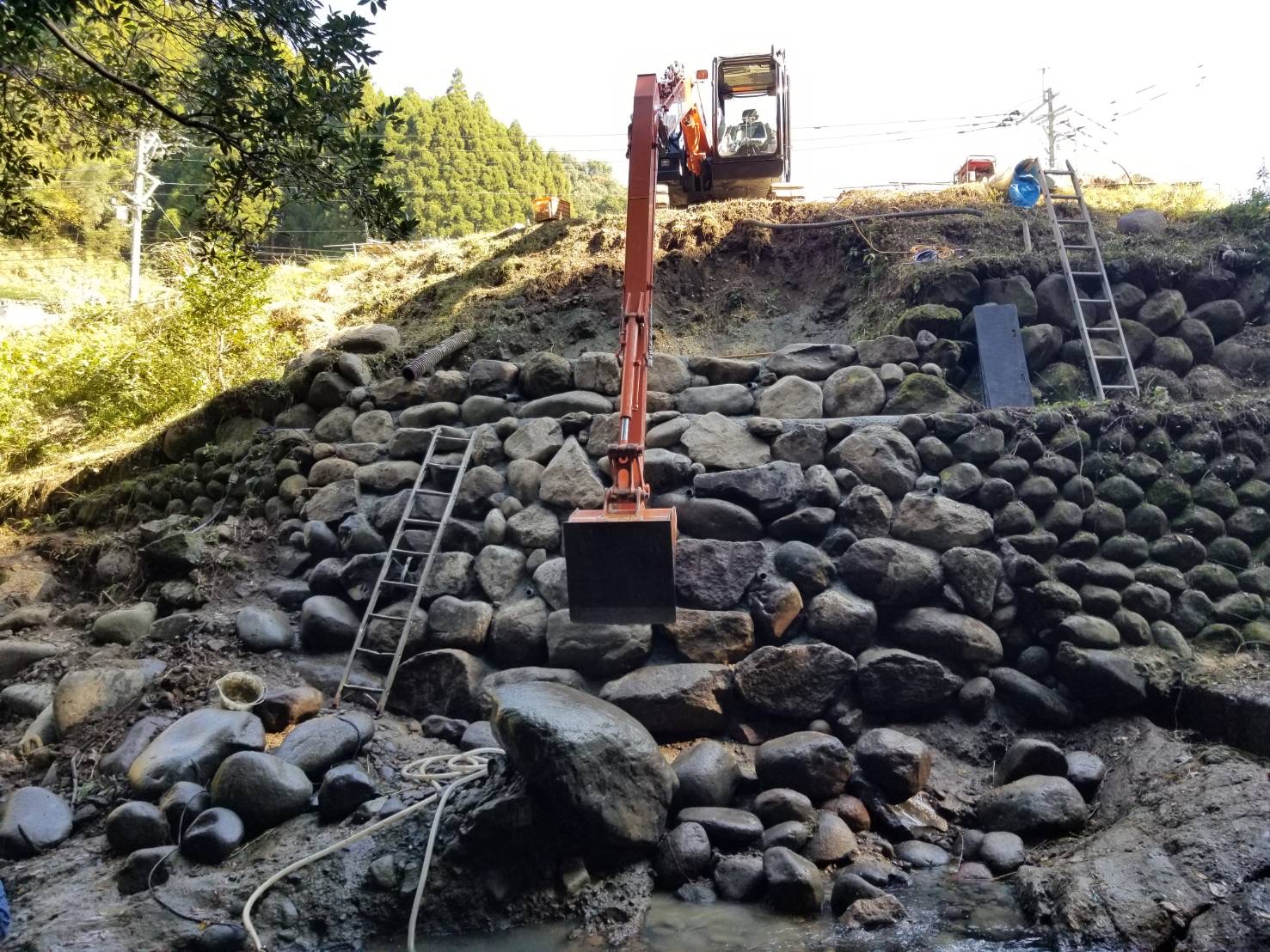 土木工事の事例写真